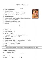 English Worksheet: Watching Movies in Classes