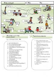 English Worksheet: revision worksheet