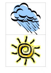 English worksheet: Weather