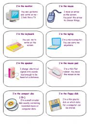 Parts of a computer and its functions in English, Computer accessories and  its functions