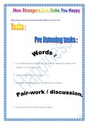 English Worksheet: PROJECT:  