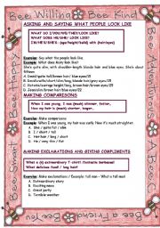 English Worksheet: Structure review