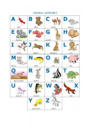 Animal Alphabet