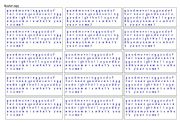 English Worksheet: Greetings word puzzle gap filler  15 on 1 page