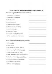 English Worksheet: The Verbs 