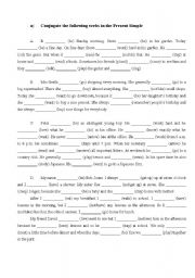 English Worksheet: Present Simple