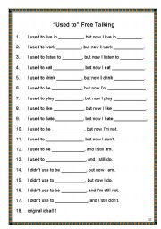 English Worksheet: 