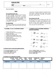 English Worksheet: worksheet