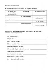 English Worksheet: REVIEW