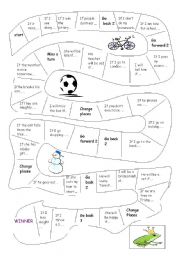 English Worksheet: First conditional board game