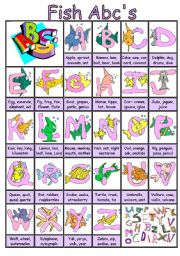 English Worksheet: ALPHABET 