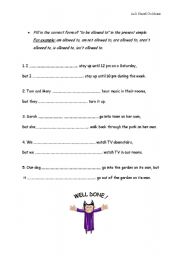 English worksheet: Practise 