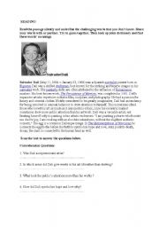 English Worksheet: an interesting worksheet for 9th grade student!