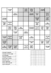 English Worksheet: sudoku symptoms