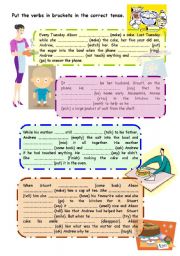 Mixed tenses exercise