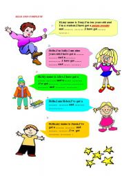 English Worksheet: The clothes