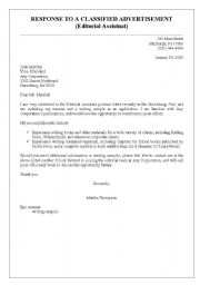 Formal writing (business letter) 1/3