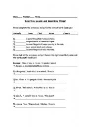 English Worksheet: Relative pronoun!