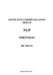 English Worksheet: effective communication skills NLP portfolios...