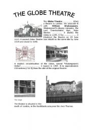 English Worksheet: The Globe Theatre