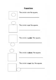 English worksheet: Basic Shapes