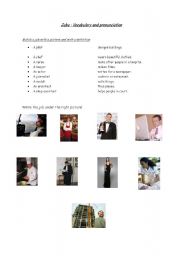 English Worksheet: Jobs