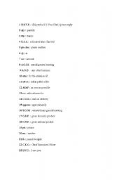 English Worksheet: Business English Abbreviations