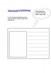 English worksheet: Make a 