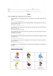 English worksheet: Describing People