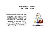 English worksheet: The Letter Carrier