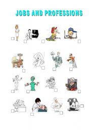 English Worksheet: Jobs 1