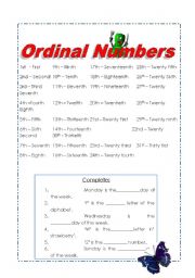 Ordinal Numbers