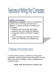 English worksheet: Writing