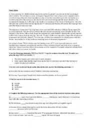 English Worksheet: Smart shoes. SELECTIVIDAD Exam  (with keys) Pruebas PAU. University