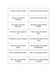 English Worksheet: wh question game