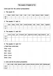 English Worksheet: The sounds of English (consonants)