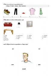 English worksheet: english test for french learners2 nd part