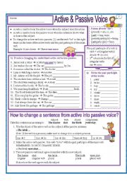 Active and Passive Voice