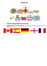 English Worksheet: (English) breakfast