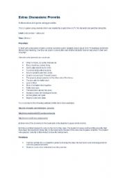 English Worksheet: Proverbs