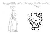 English Worksheet: childrens day