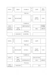 English Worksheet: directions