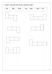 English worksheet: game