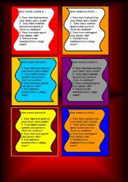 English Worksheet: second conditional