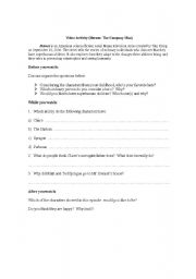 English worksheet: Heroes