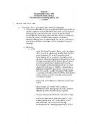 English Worksheet: VBS 2009
