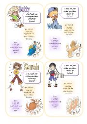 English Worksheet: Future telling