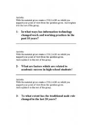 English worksheet: Controversial topics