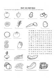 Fruit and vegetables