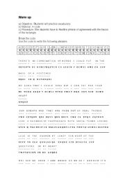 English worksheet: first conditional